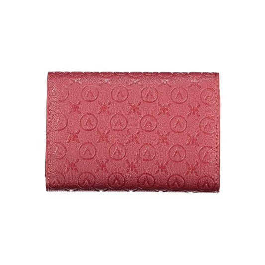 Rosso Polyurethane Women Wallet