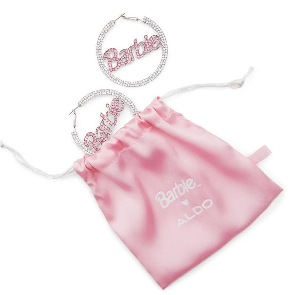 Silver Elastane Earrings