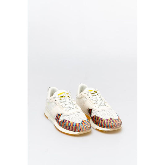 Bicolor Textile Low Top Sneakers