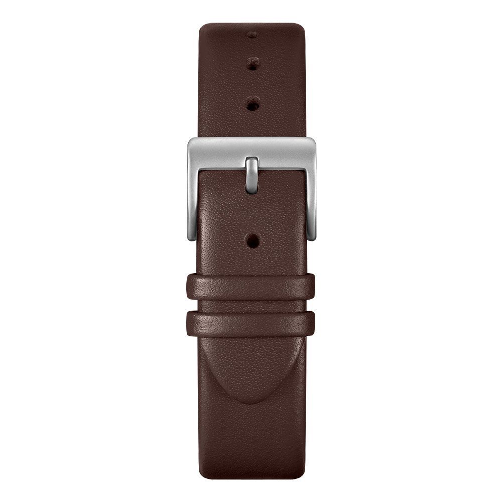 Brown Leather Dress Watch