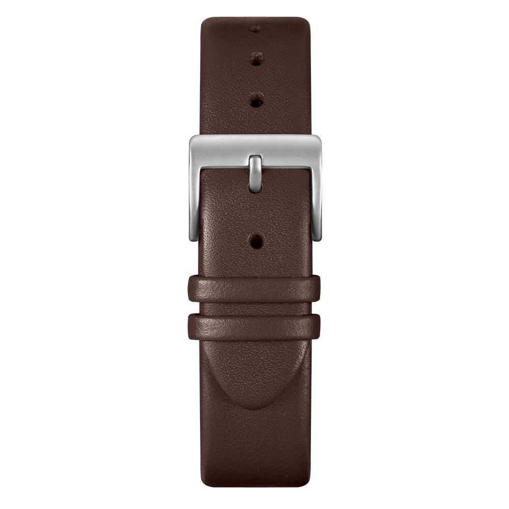 Brown Leather Dress Watch
