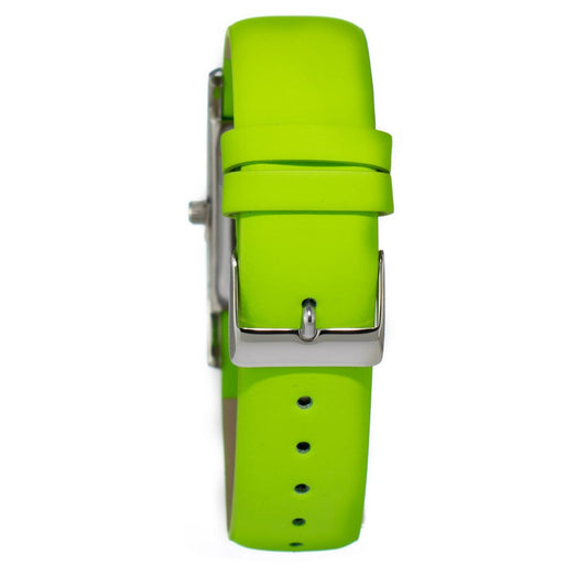 Bicolor Leather Dress Watch