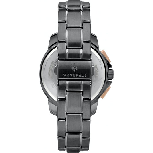 Black Stainless Steel Sport Watch