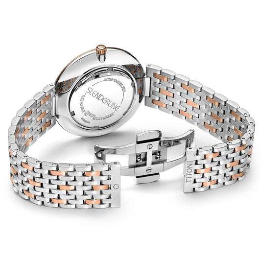 Gray Stainless Steel Dress Watch