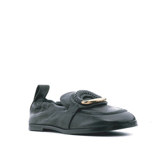 Black Calfskin Moccassin