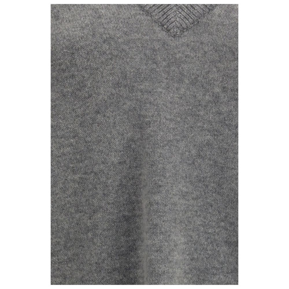 Gray Cashmere Sweater