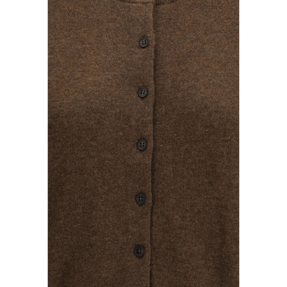 Brown Cashmere Cardigan
