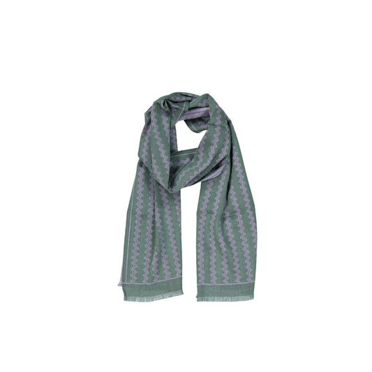 Bicolor Wool Scarf