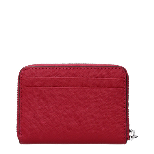 Red Leather Cardholder