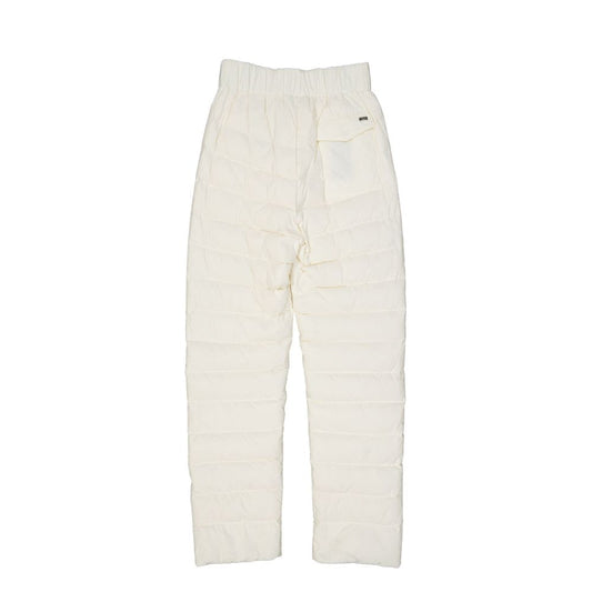 White Polyamide Pants