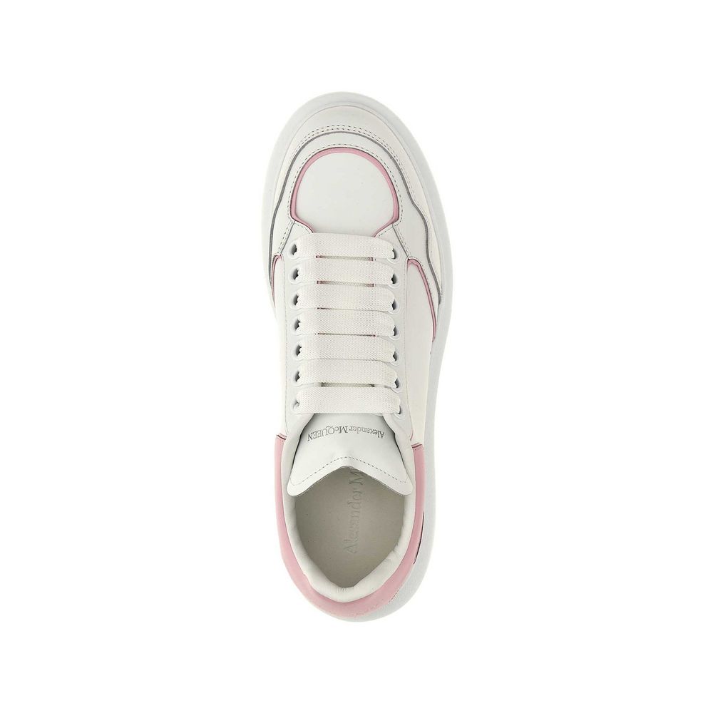 White Calfskin Chunky Sneakers