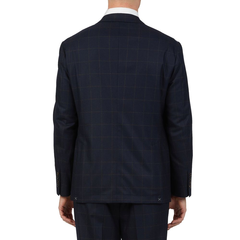 Blue Wool Two-Piece Suit