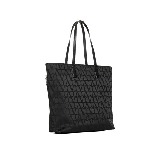 Black Cotton Tote Bag