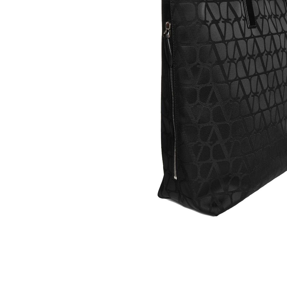 Black Cotton Tote Bag