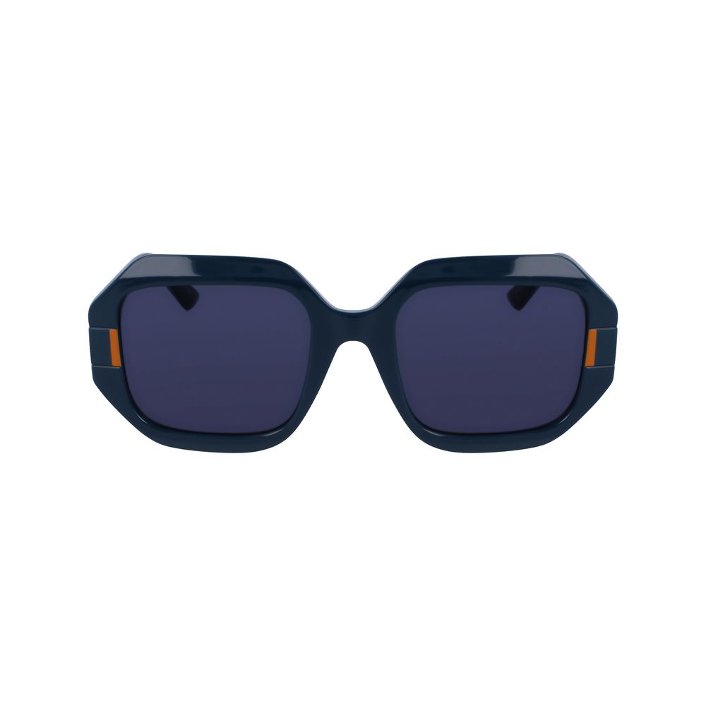 Blue Injected Sunglasses