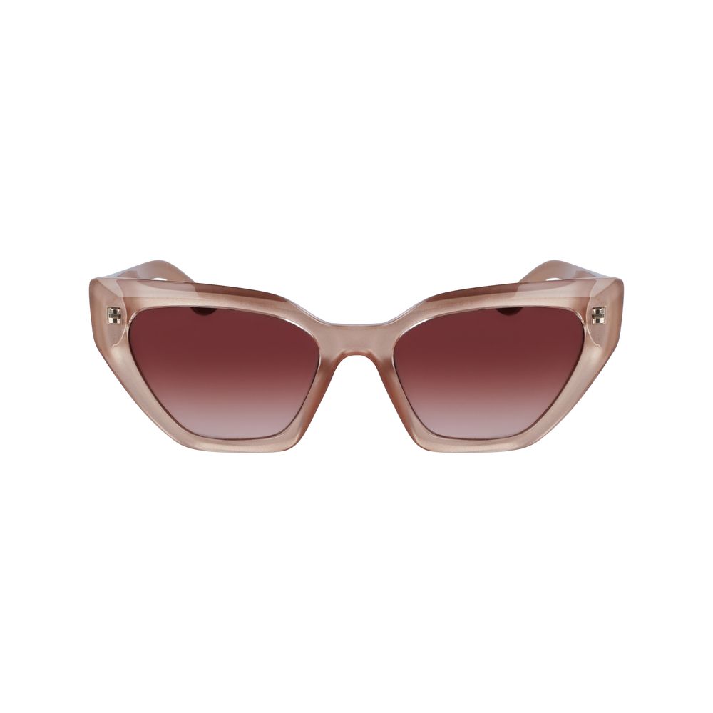 Brown Injected Sunglasses