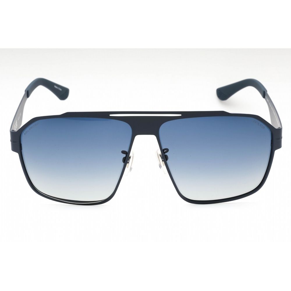 Blue Metal Sunglasses