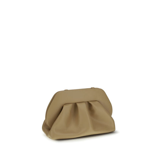 Beige Other Fibres Clutch Bag