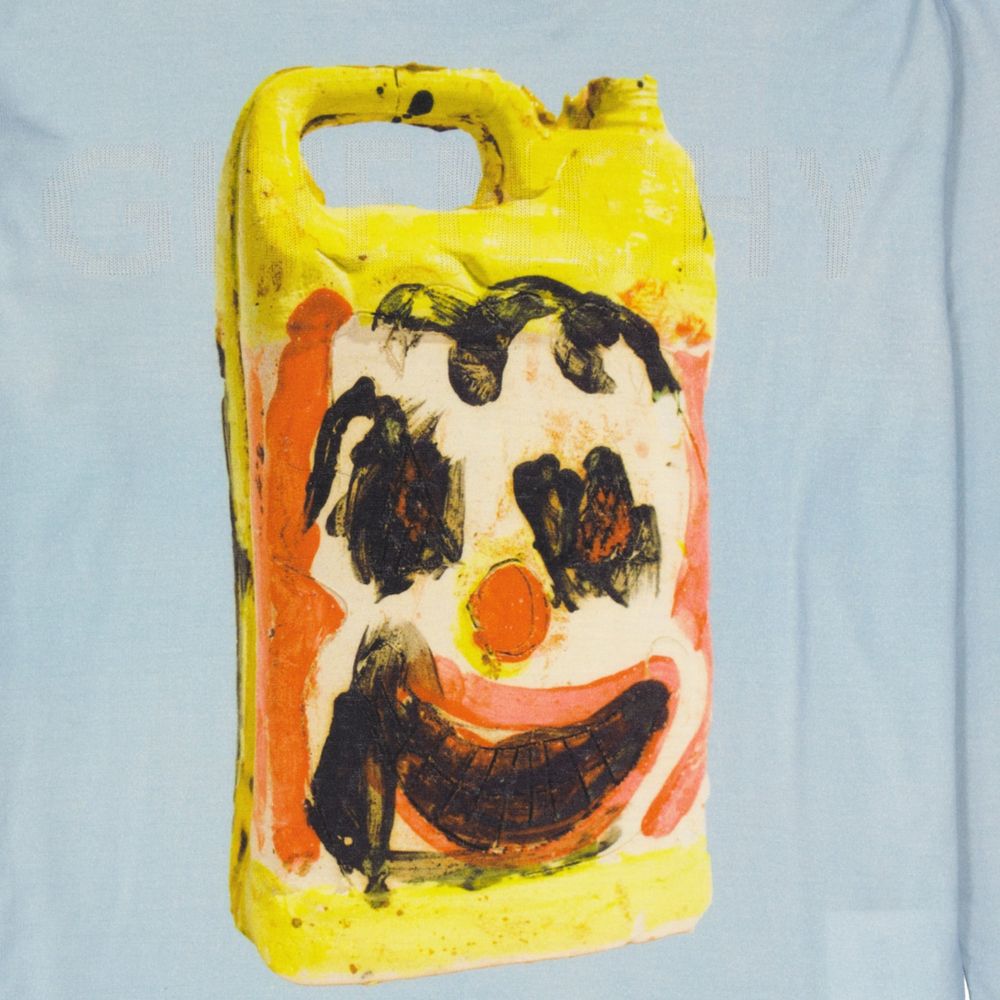 Blue Silk Sweatshirt