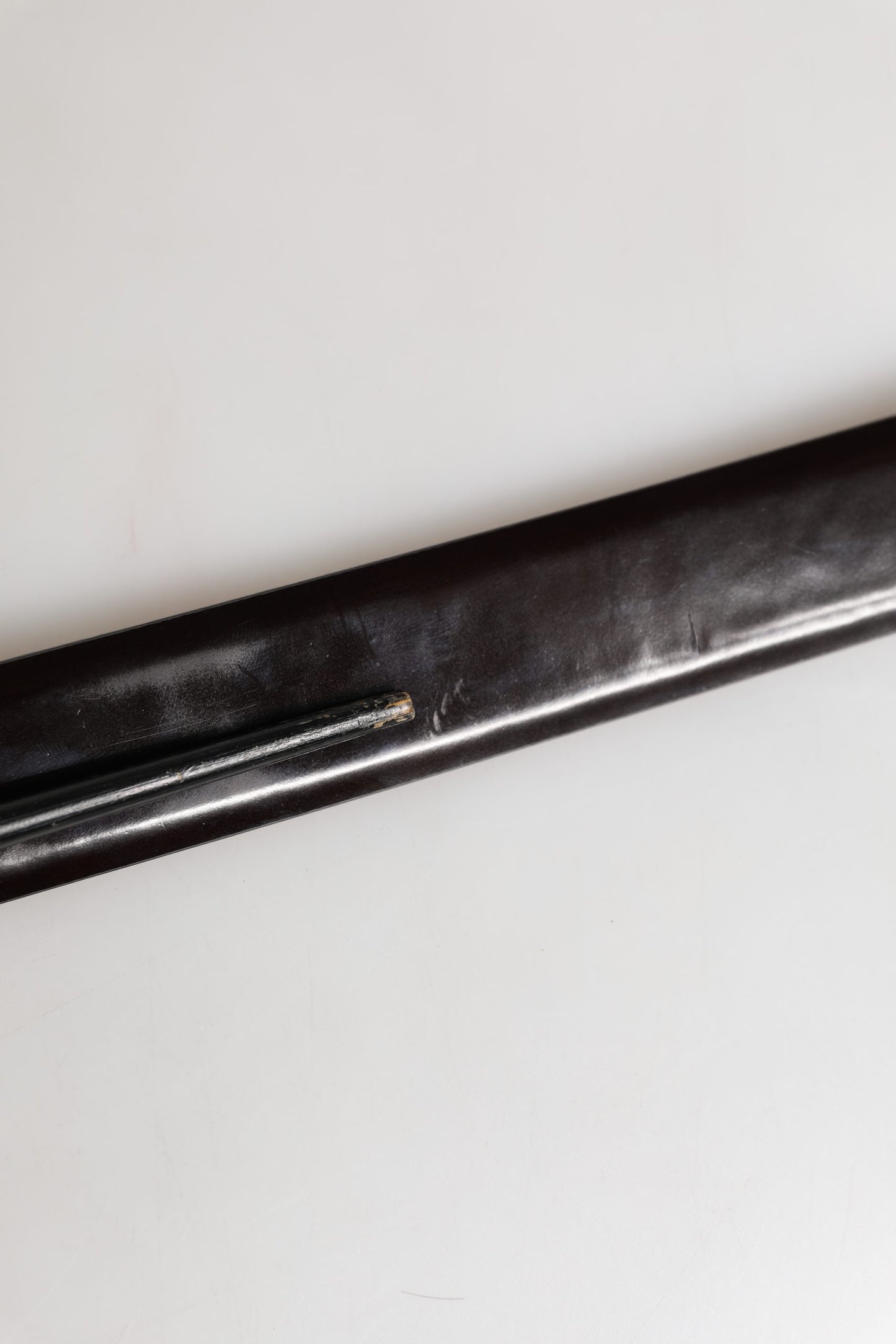 Men Black Calfskin Leather Metal Buckle Belt