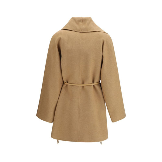 Beige Camel Hair Coat