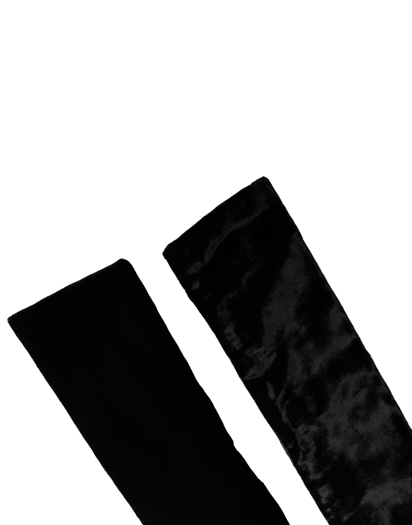 Black Viscose Satin Waist Women Cintura Belt