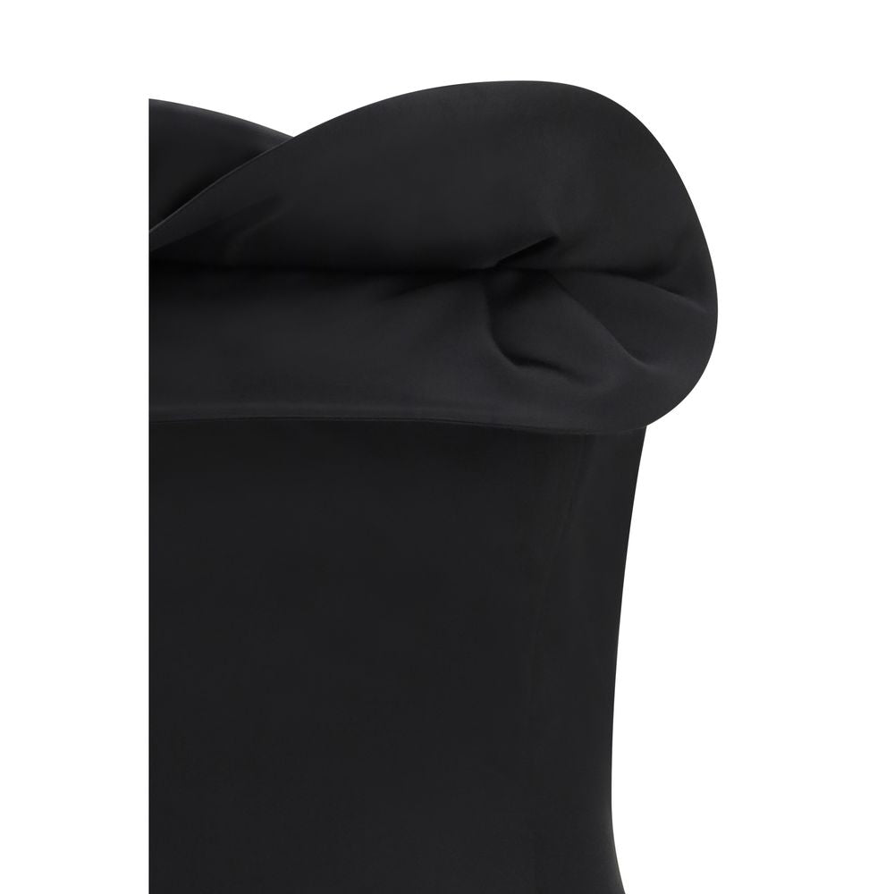 Black Fleece Wool Top