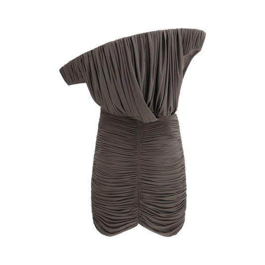 Brown Copper Casual Dress