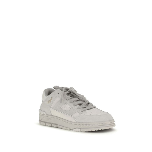White Calf Leather Bos Taurus Athletic Sneakers