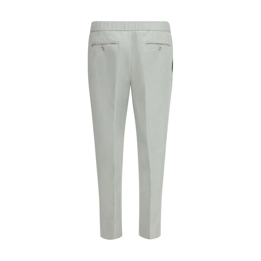 White Linen Casual Pants