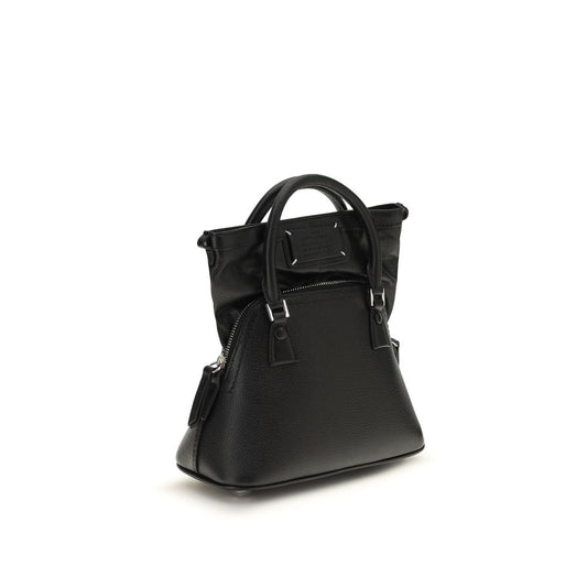 Black Goatskin Shoulder Bag