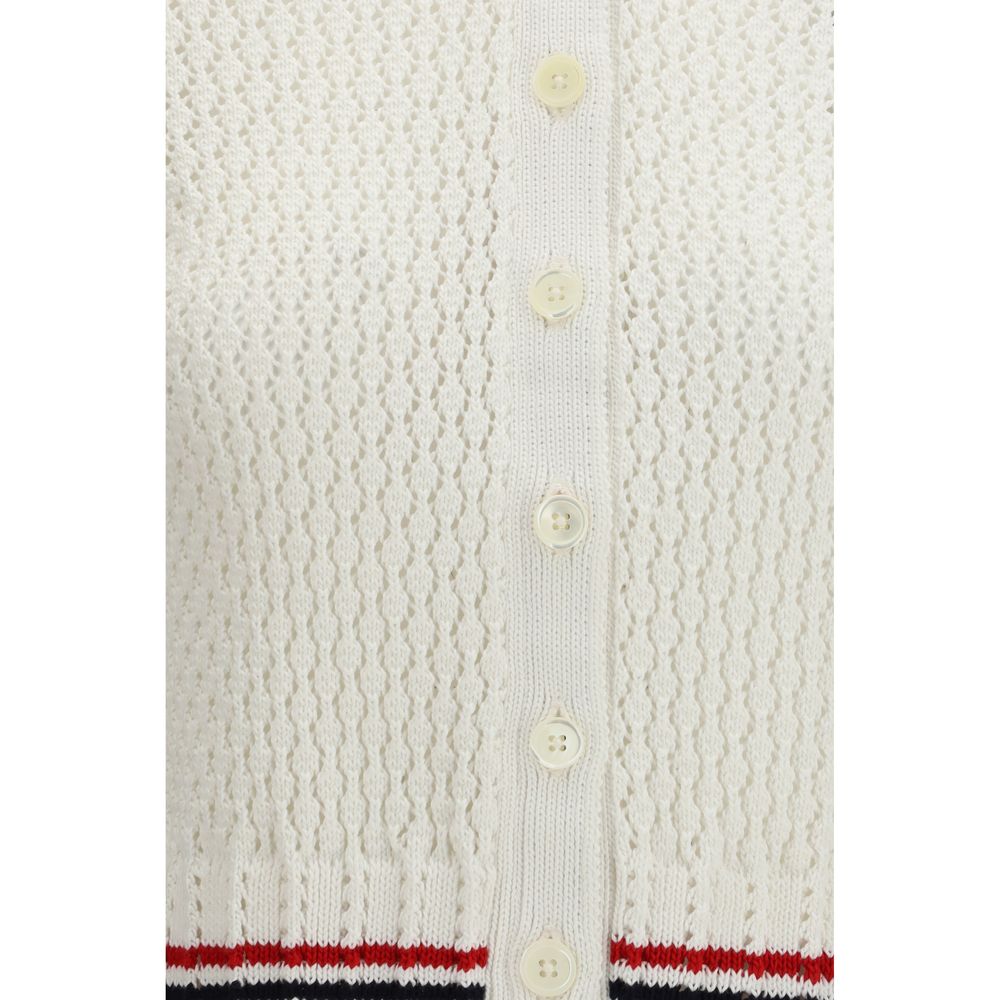 White Cotton Polo Shirt