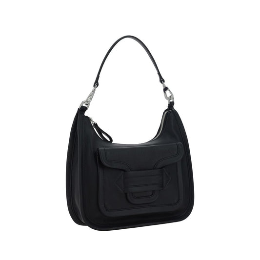 Black Calf Leather Bos Taurus Shoulder Bag