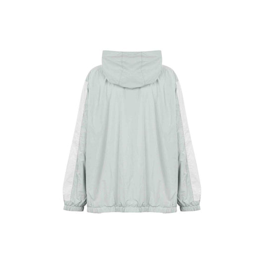 Blue Nylon Shell Jacket