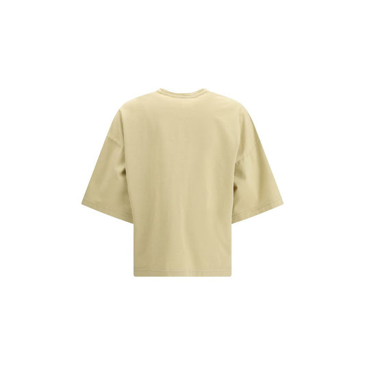 Beige Cotton T-Shirt