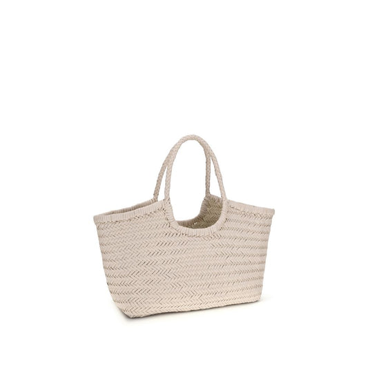 Beige Buffalo Leather Shoulder Bag