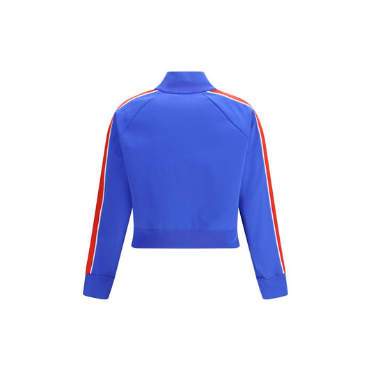 Blue Polyamide Sweatshirt