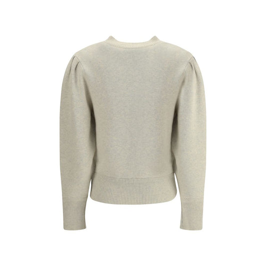 Beige Cotton Sweatshirt