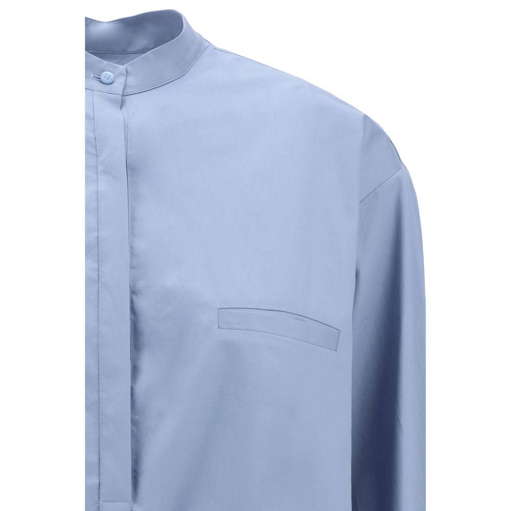Blue Cotton Shirt