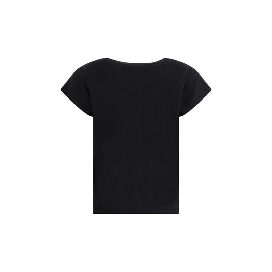 Black Cotton T-Shirt