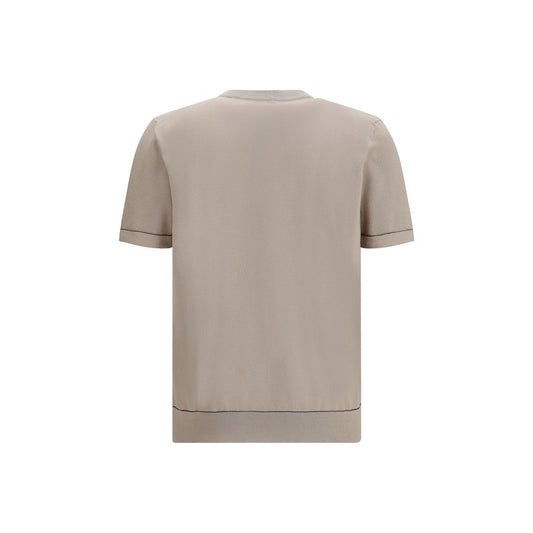 Beige Cotton T-Shirt