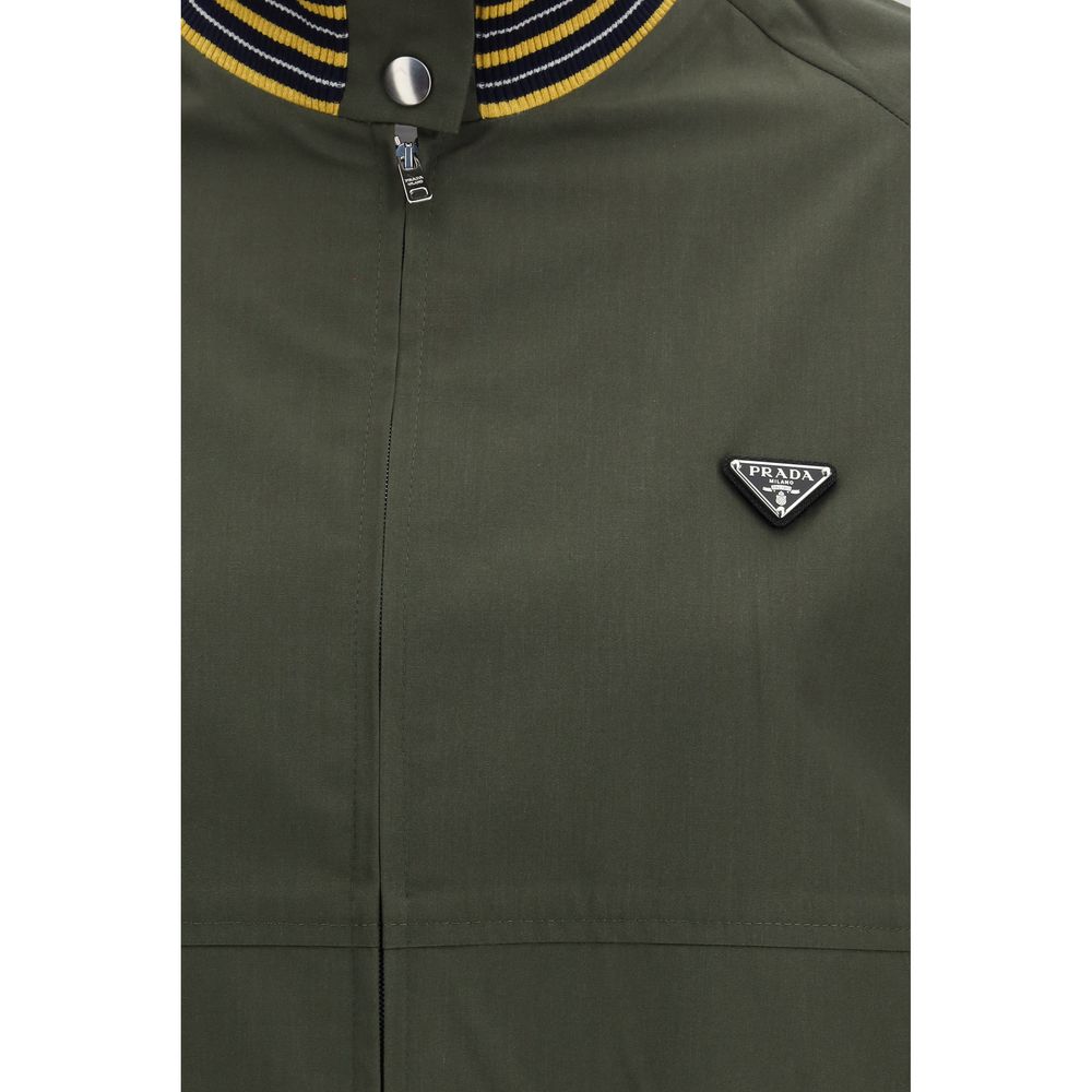 Bicolor Polyester Bomber