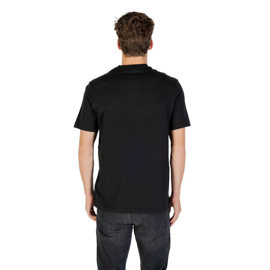 Black Cotton T-Shirt
