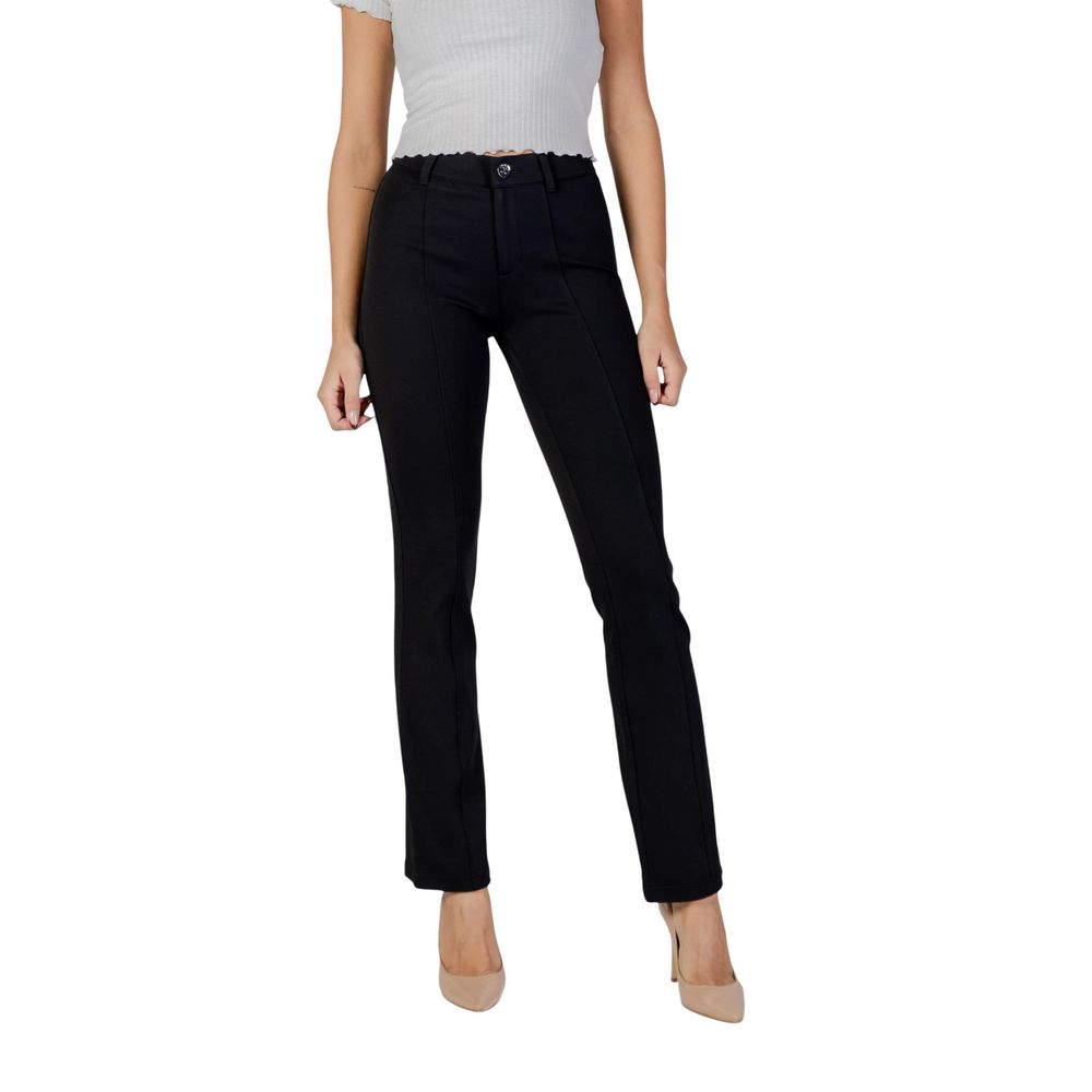 Black Polyamide Pants