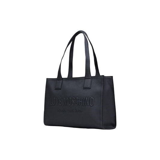 Black Polyethylene Handbag