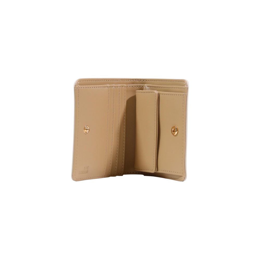 Beige Polyethylene Wallet