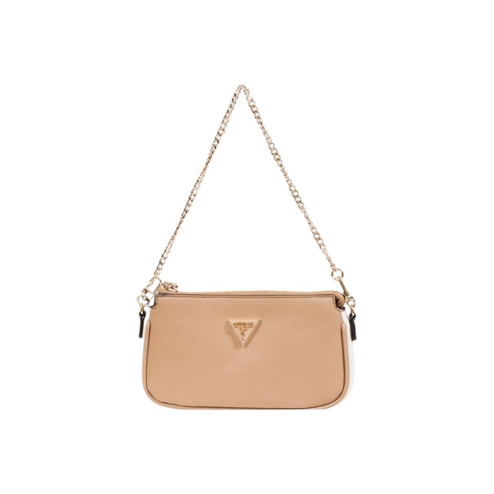 Beige Polyethylene Handbag