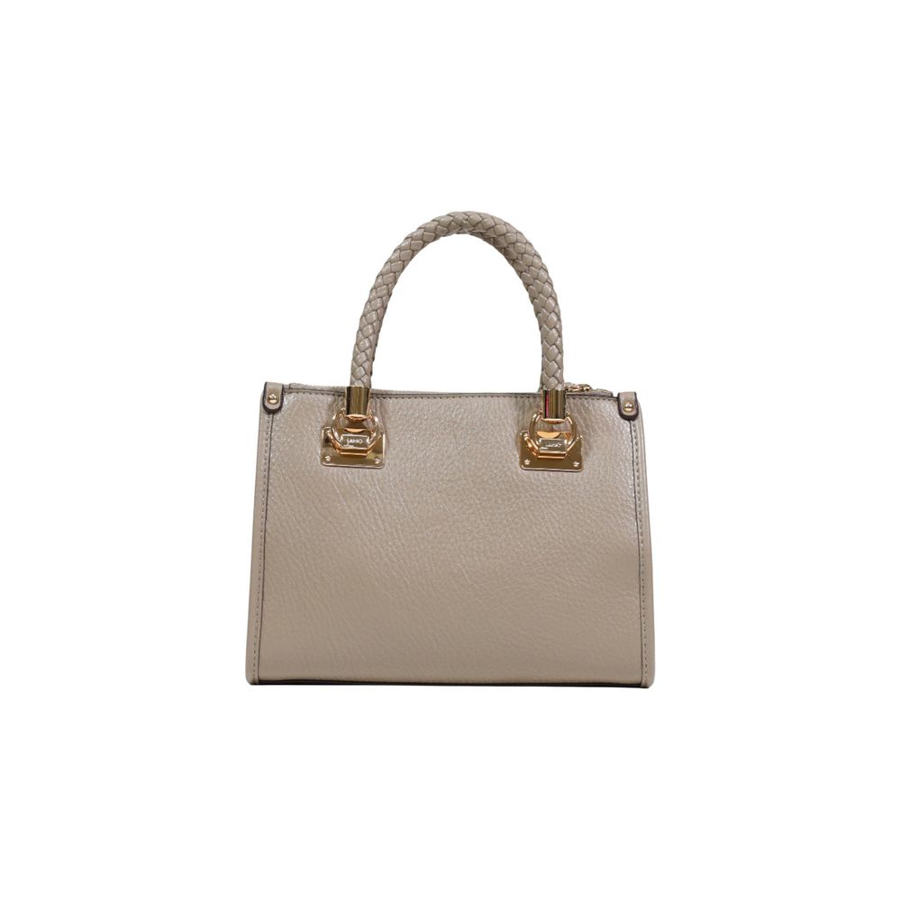 Beige Polyethylene Handbag