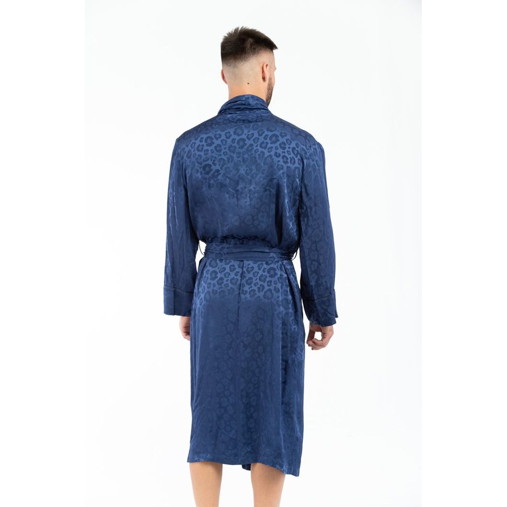 Blue Acetate Robe