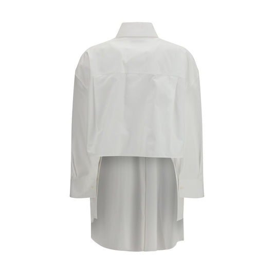 White Cotton Dress Shirt